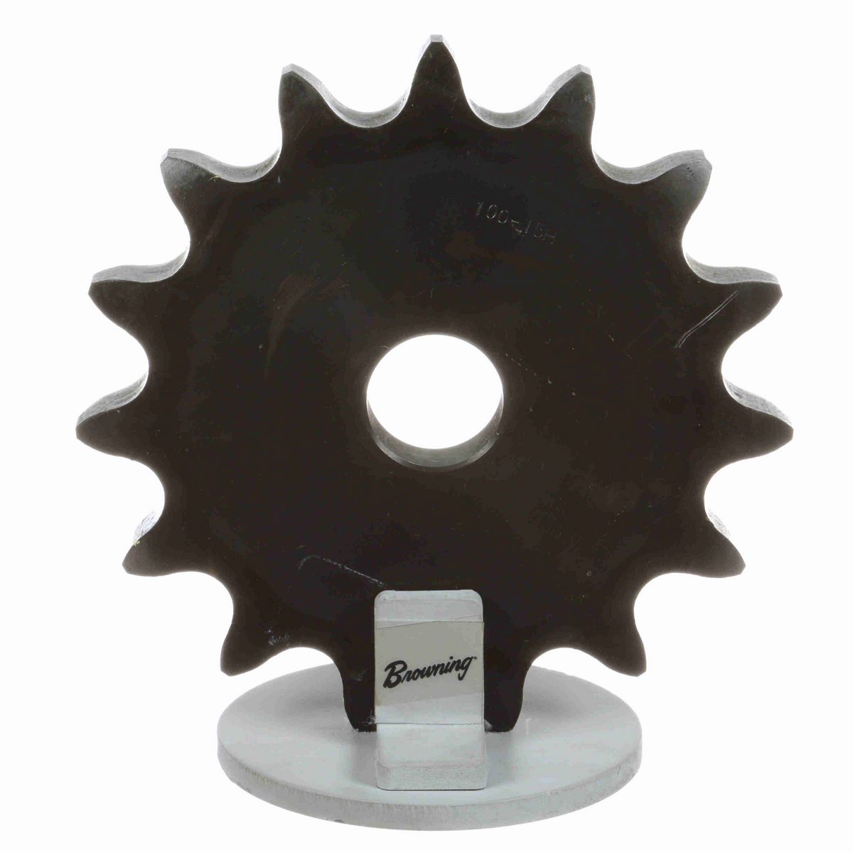 Browning Steel Minimum Plain Bore Roller Chain Sprocket - 100A15