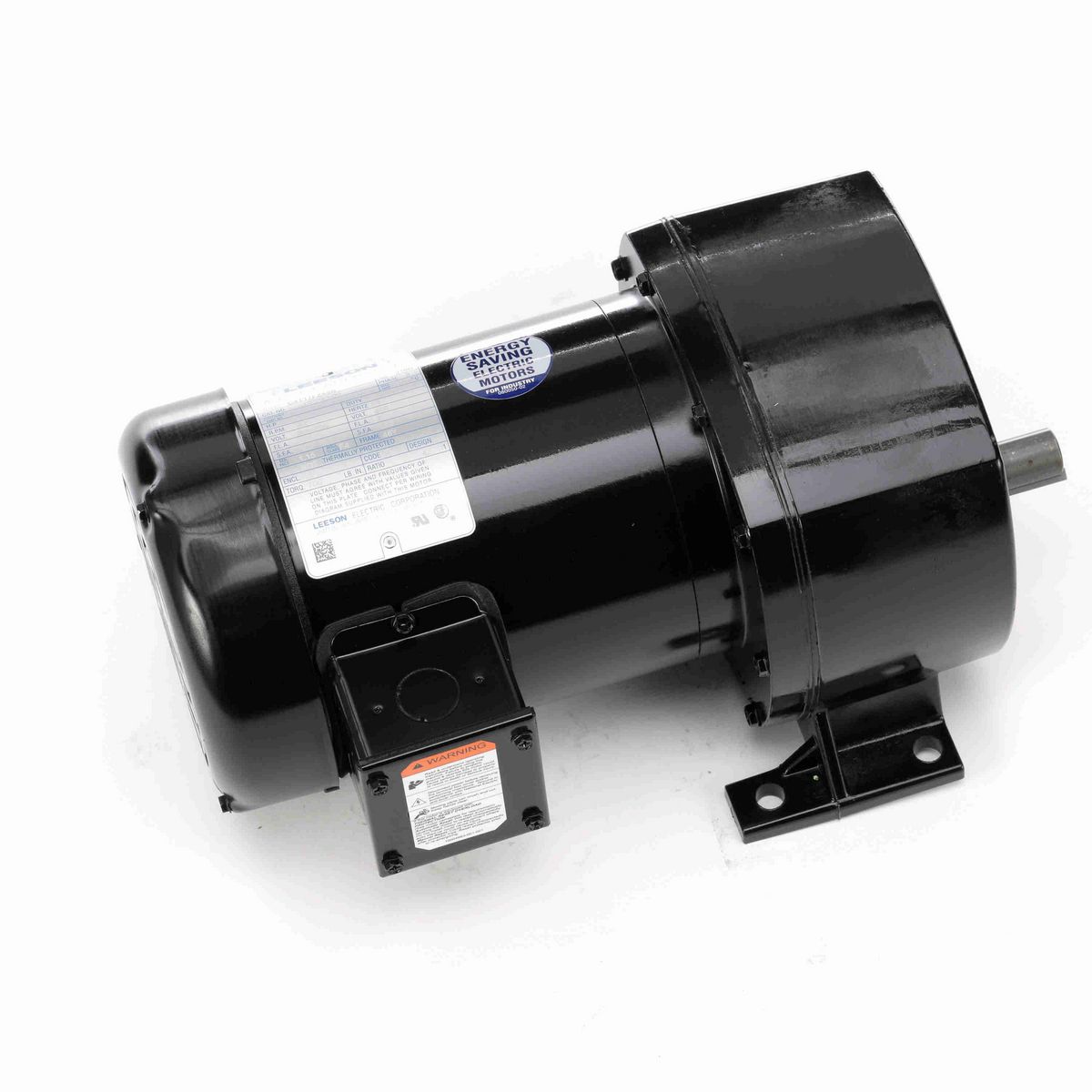 LEESON Parallel Shaft Gearmotor, 0.50 HP, 3 Ph, 60 Hz, 41 RPM, 48Y Frame, TEFC - 107033.00