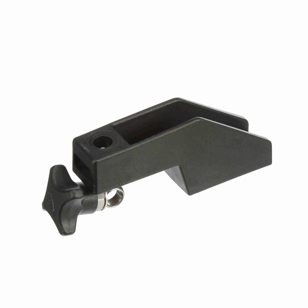 System Plast Standard Duty Guide Rail Bracket,~Polyamide, 1/2" Rod, without Positioning Lip - VG-210F-12