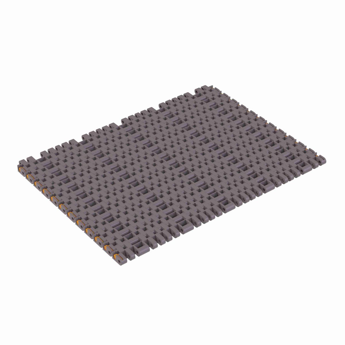 Rexnord 7705M Straight Running Solid Top, Material: Brown High Performance, Width: 425mm, Pitch: 1in - HP7705-425