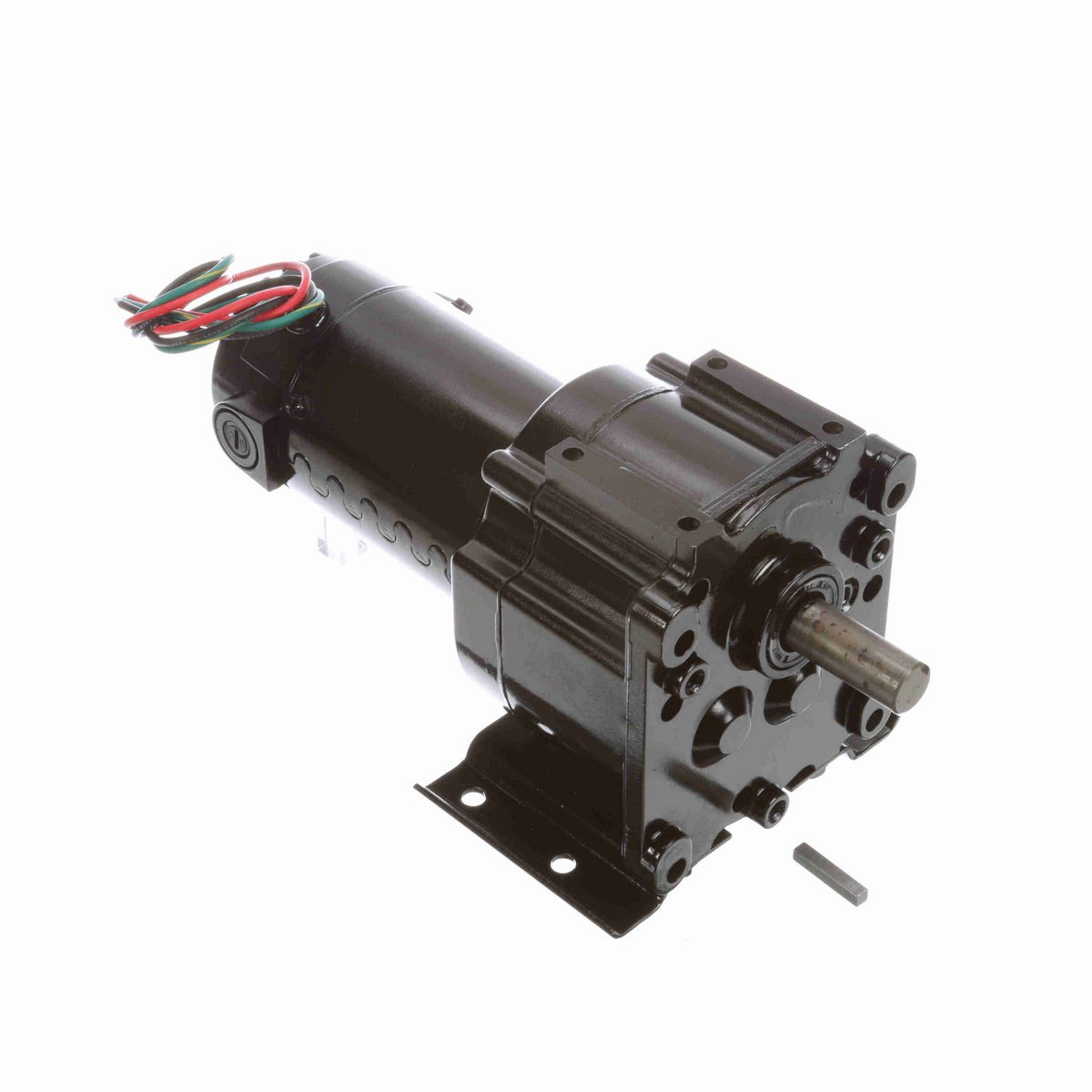 LEESON Parallel Shaft Gearmotor, 0.05 HP, 180 V, 106 RPM, 30 Frame, TENV - M1125094.00