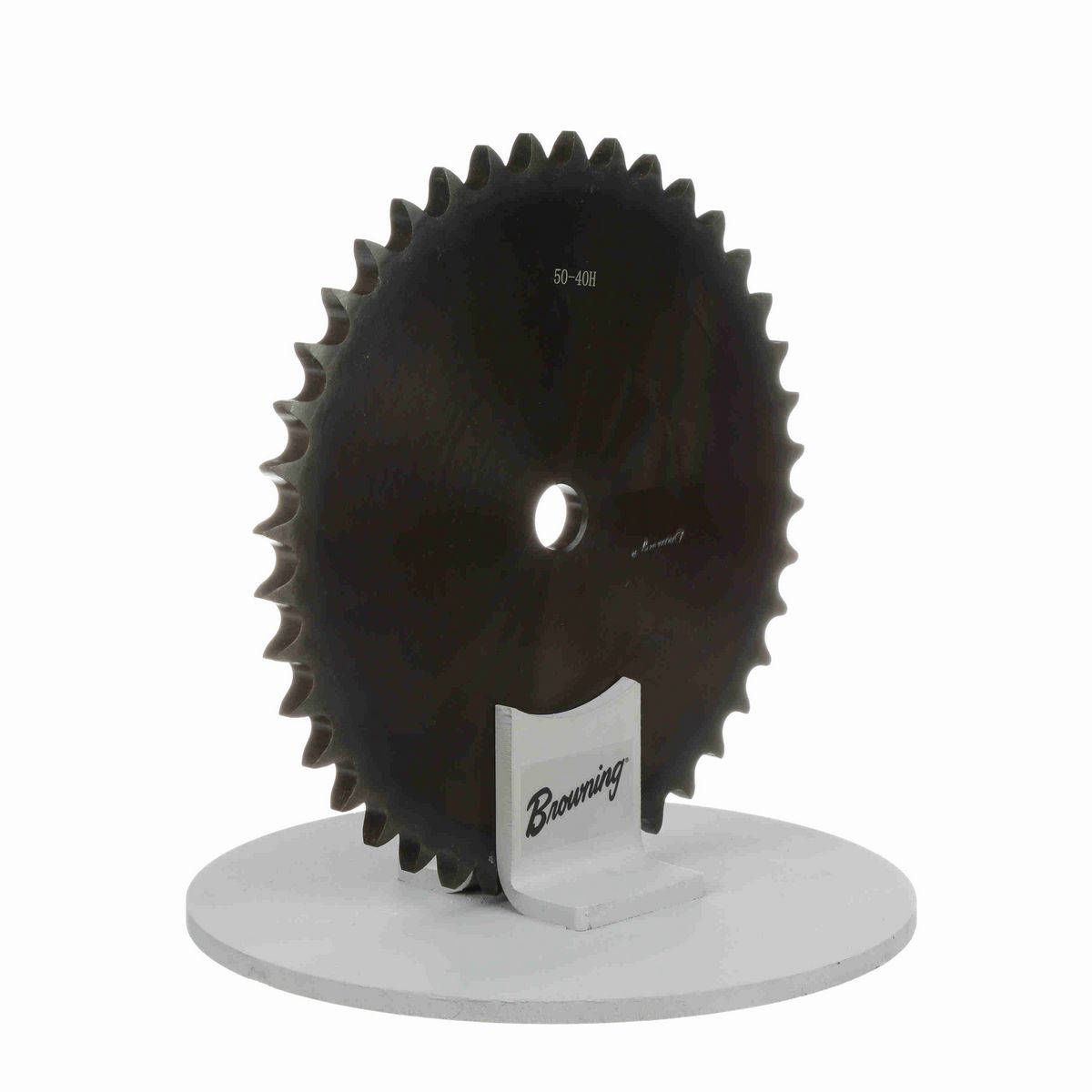 Browning Steel Minimum Plain Bore Roller Chain Sprocket - 50A40
