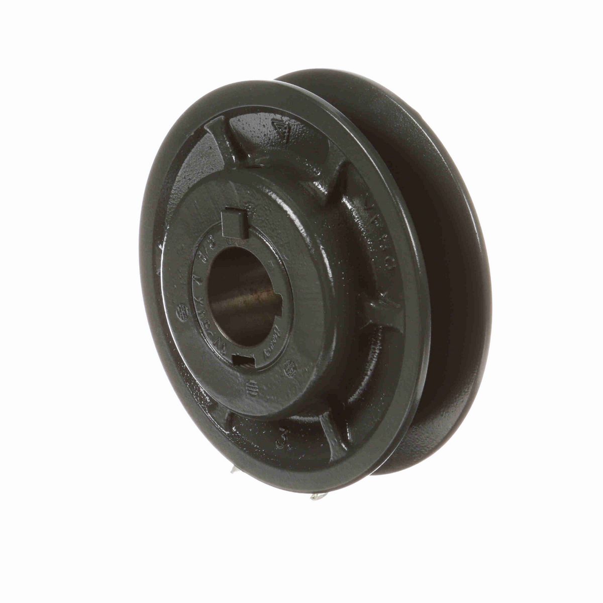 Browning 1 Groove Cast Iron Finish Bore FHP Variable Pitch Sheave - 1VP50X 1 1/8