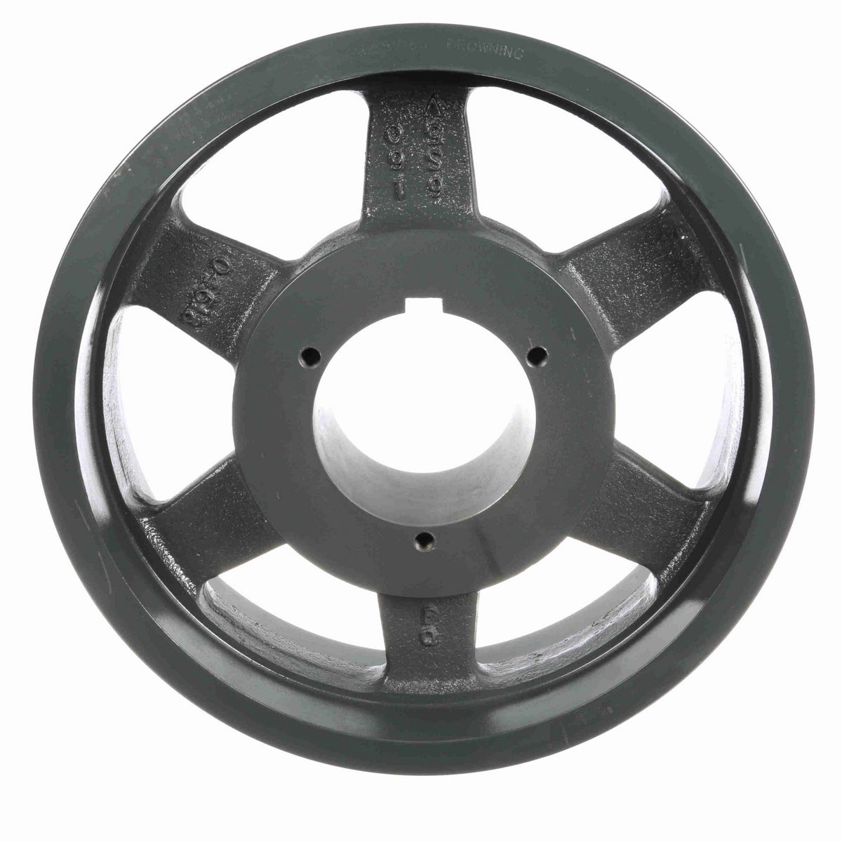Browning 6 Groove Cast Iron Bushed Bore Multiple Sheave - 6S5V160