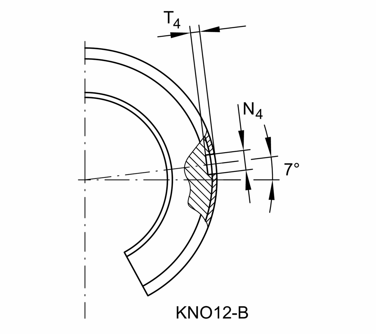 Шарикоподшипник для линейного перемещения INA KNO12-B-PP