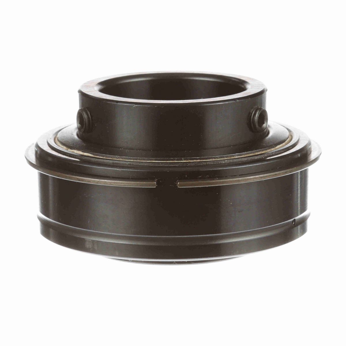 Sealmaster Mounted Insert Only Ball Bearing - 52100 Bearing Steel, Black Oxided - Setscrew Lock - High Temperature - ERX-28 HI