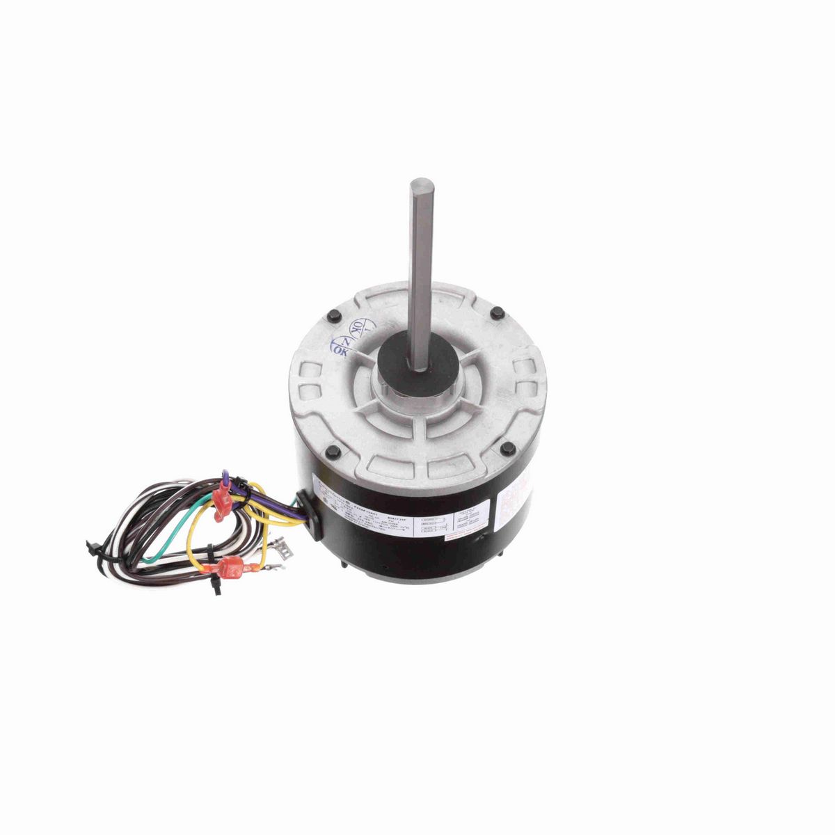 Century PRO-E SERIES® Condenser Fan Motor, 1/4 HP, 1 Ph, 60 Hz, 208-230 V, 1075 RPM, 1 Speed, 48 Frame, TEAO - EM3728F
