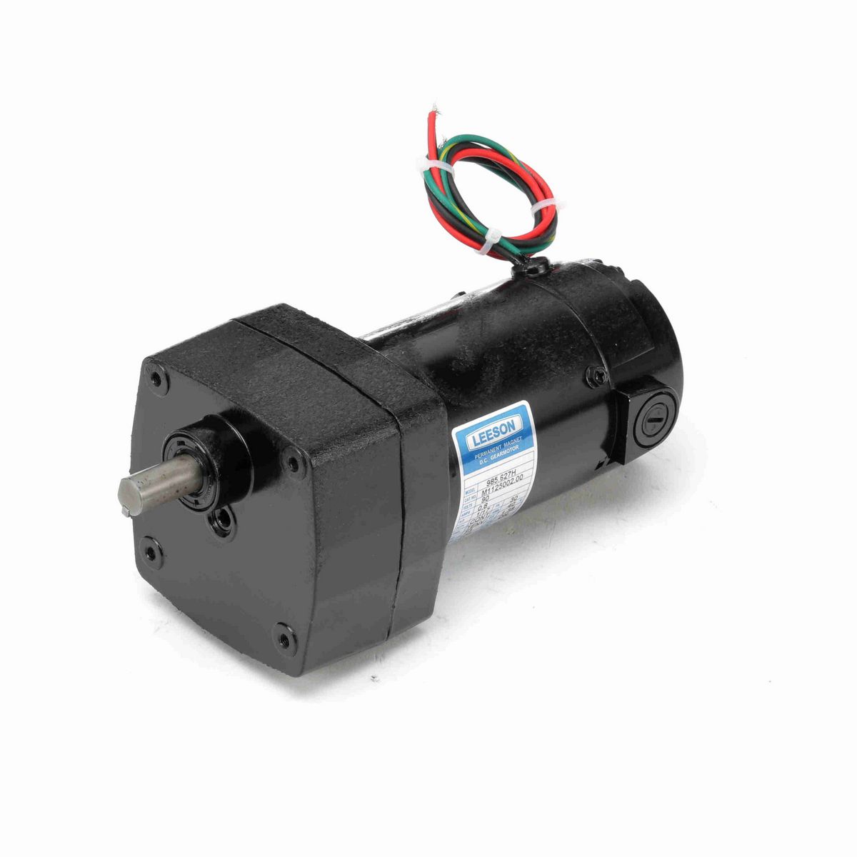 LEESON Parallel Shaft Gearmotor, 0.06 HP, 90 V, 30 RPM, 30 Frame, TENV - M1125002.00