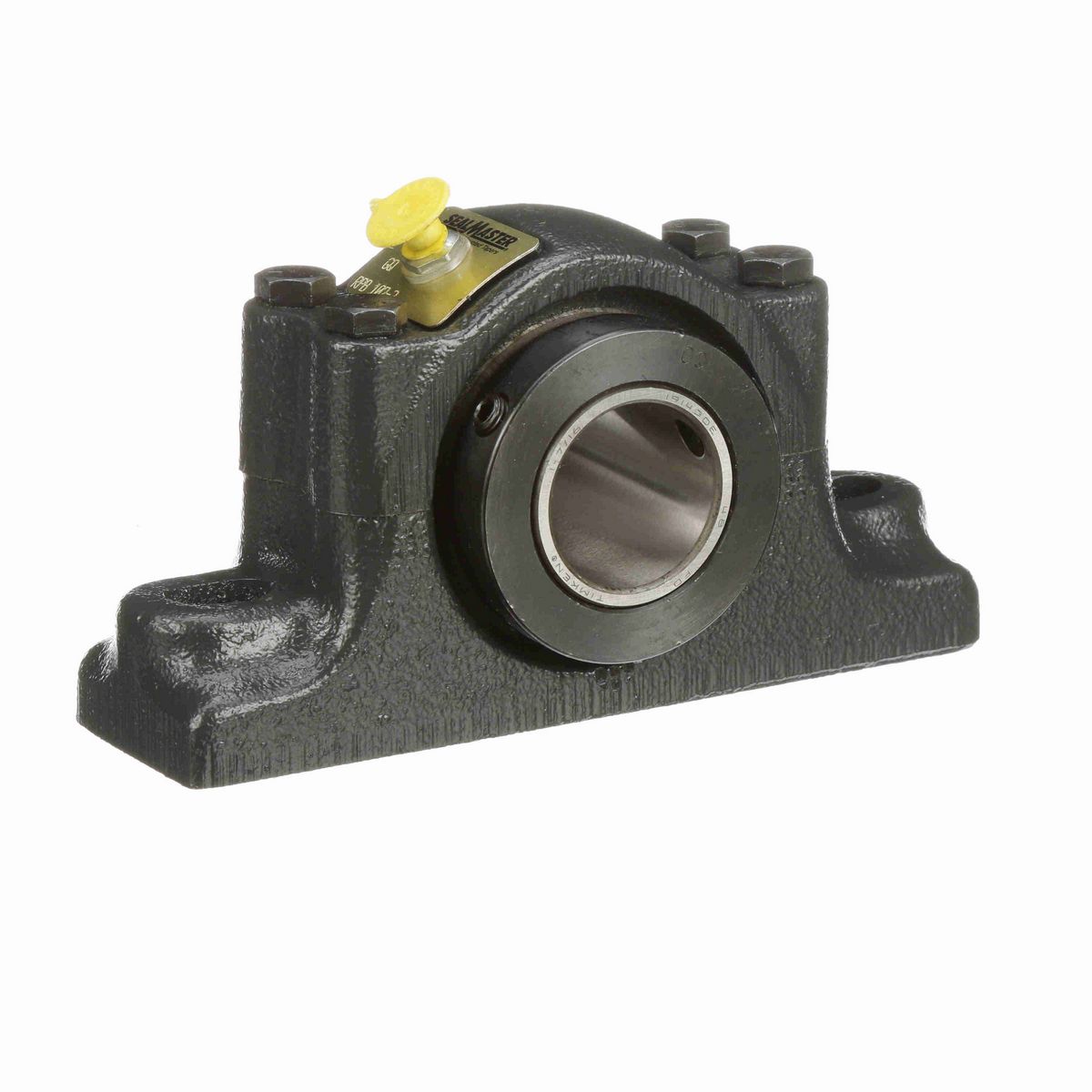 Sealmaster Mounted Cast Iron Two Bolt Pillow Block Tapered Roller - 52100 Bearing Steel - Double Collar Mount Lock - RPB 106-2