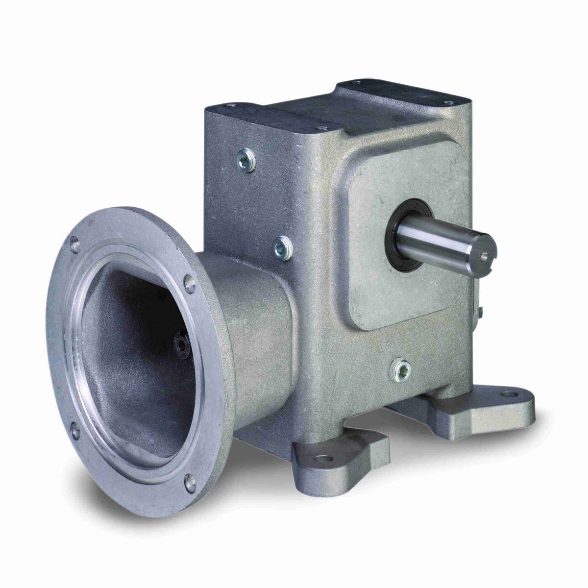 Grove Gear EL Series - Aluminum Worm Gear Reducers Aluminum Single-Reduction Worm Reducer - EL-UM842-60-L-56