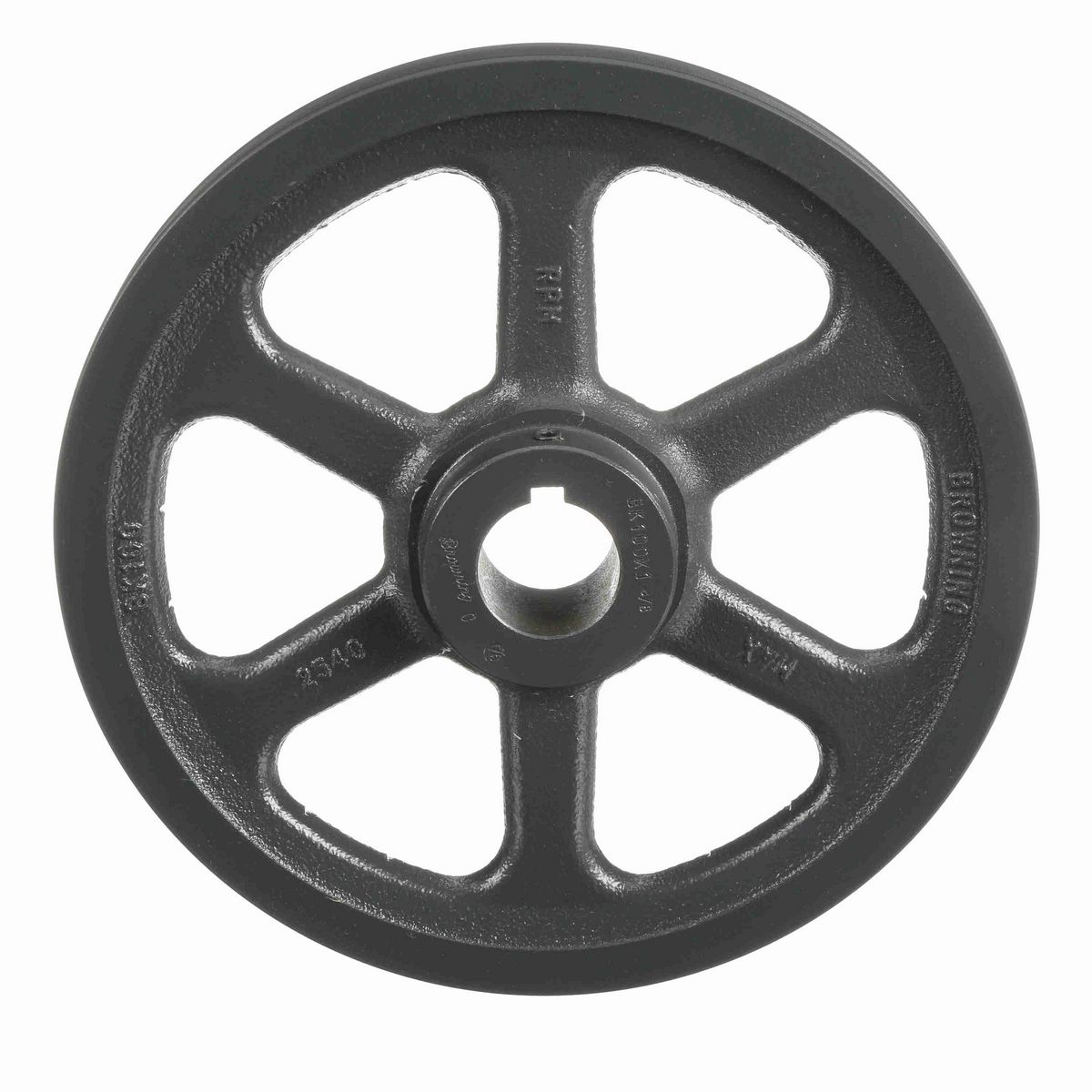 Browning 1 Groove Cast Iron FHP - Finished Bore Sheave - BK100X 1 3/8