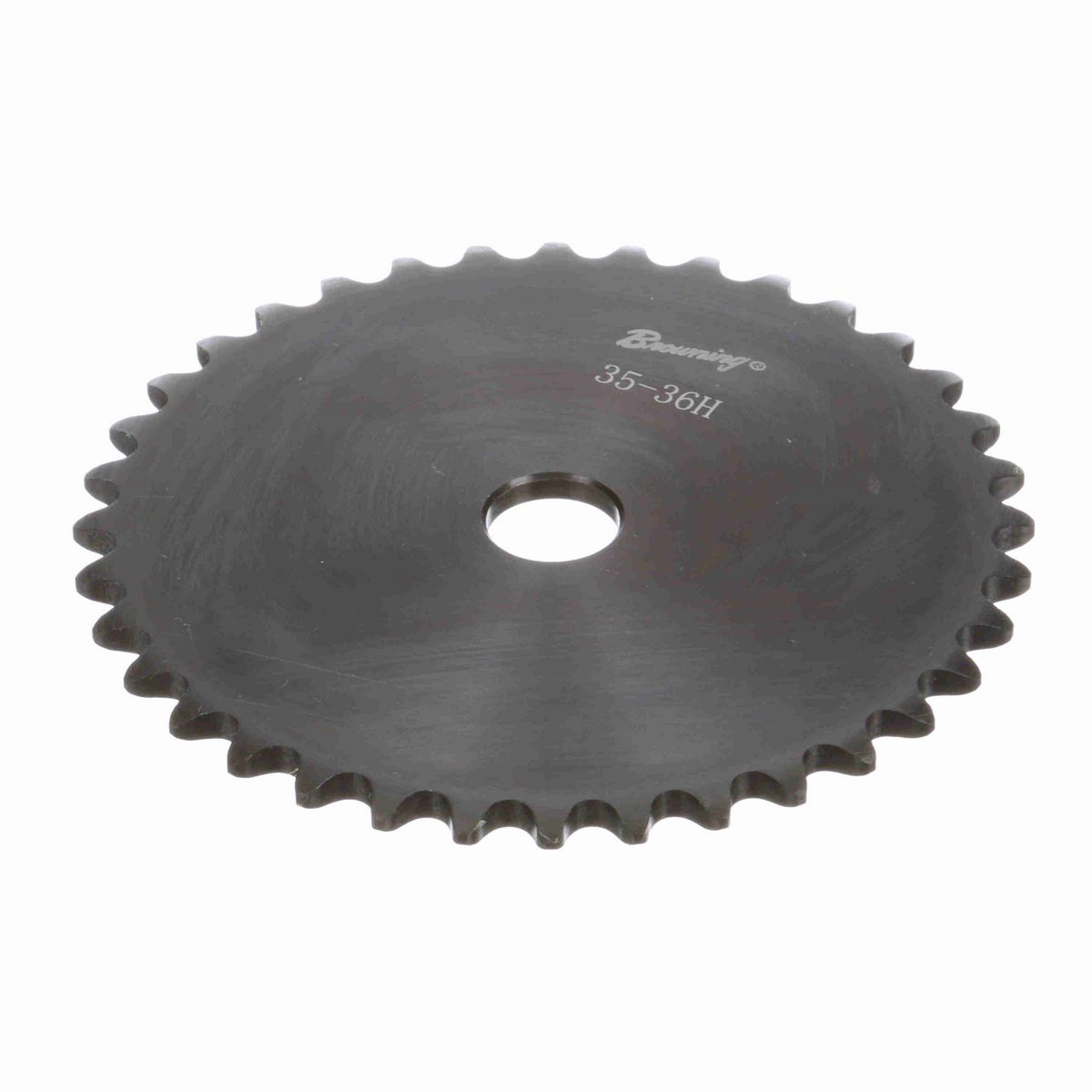 Browning Steel Minimum Plain Bore Roller Chain Sprocket - 35A36