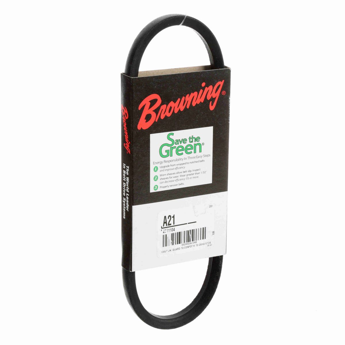 Browning Neoprene Wrapped Belt 95% Efficient - A21