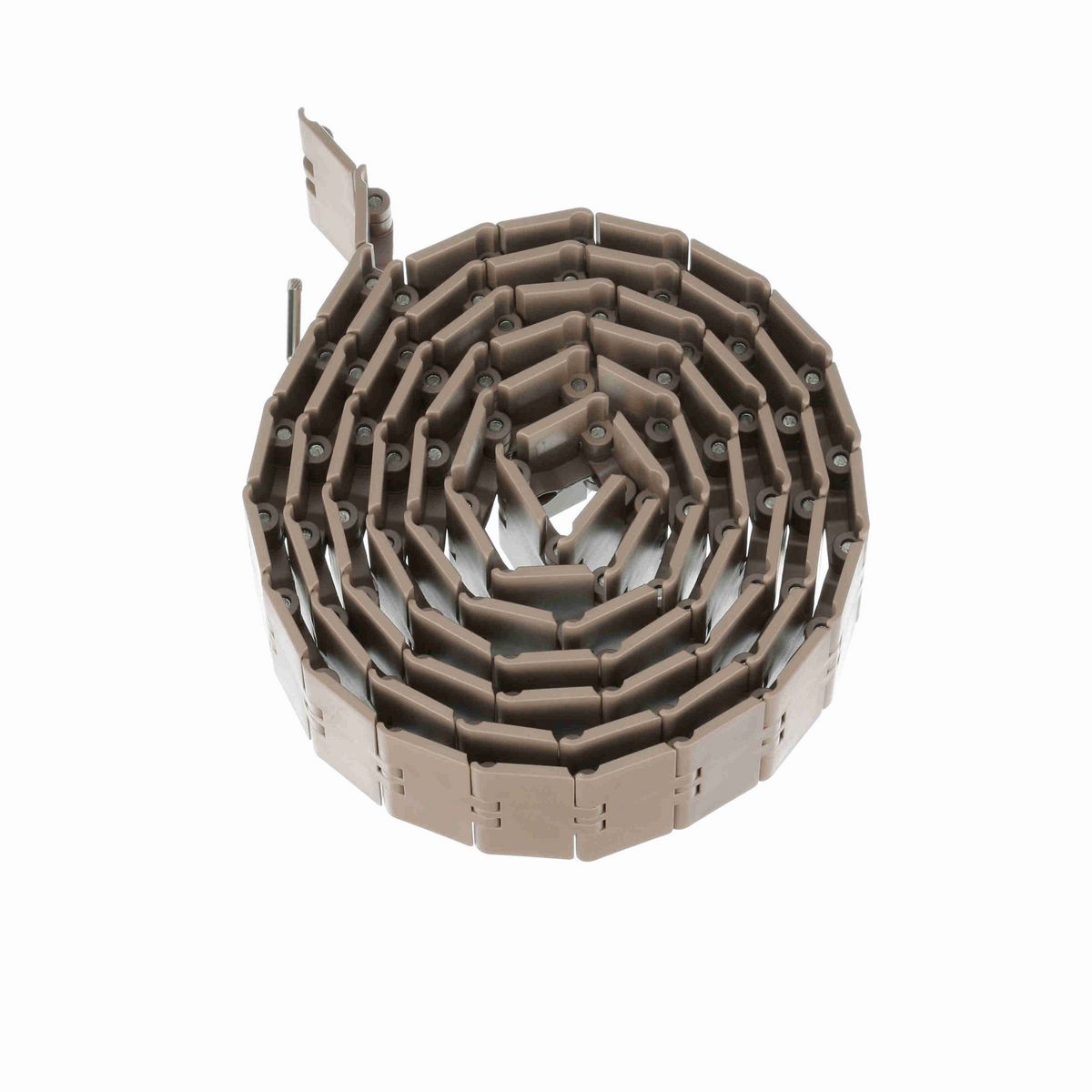 System Plast 831 Straight Running Solid Top, Material: Tan Low Friction, Width: 3.25in, Pitch: 1.5in - LF831-K325