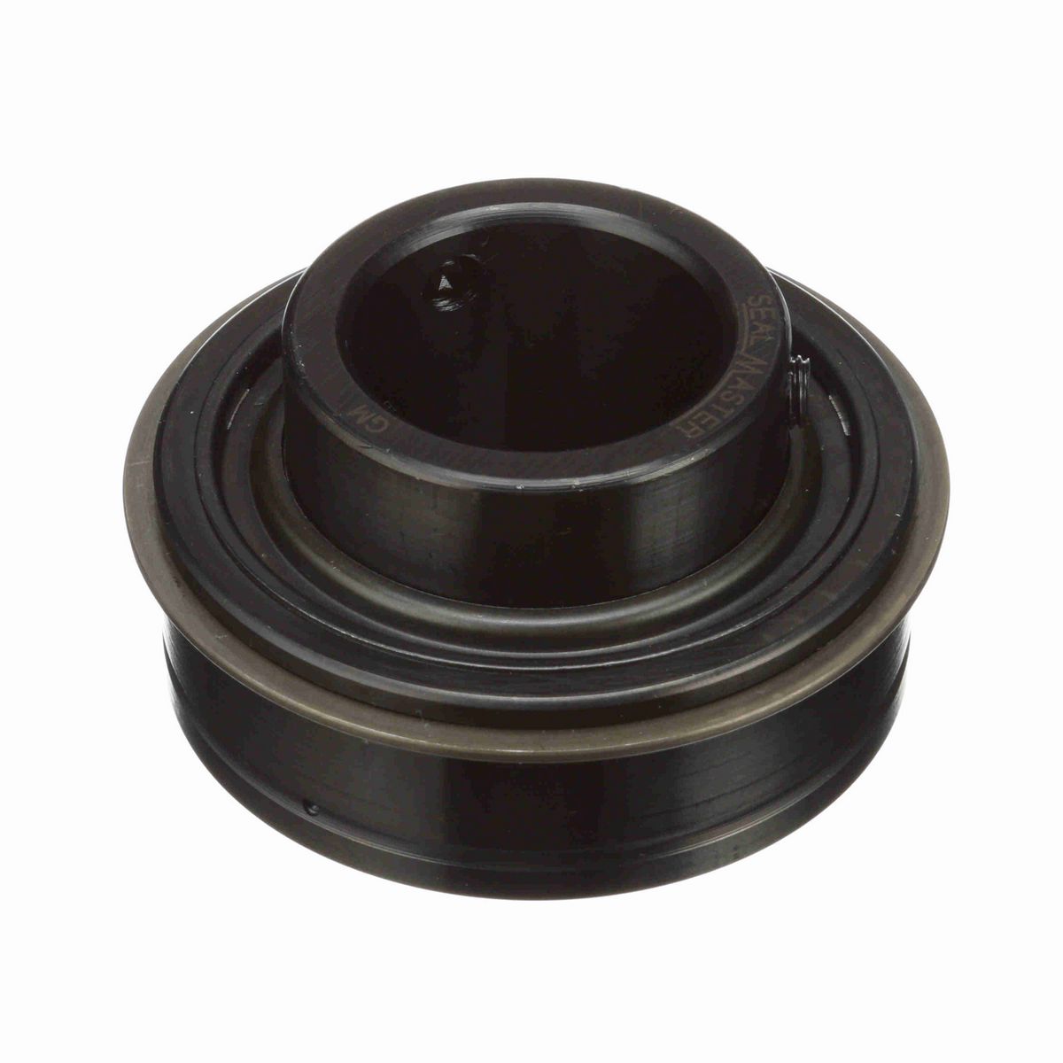 Sealmaster Mounted Insert Only Ball Bearing - 52100 Bearing Steel, Black Oxided - Setscrew Lock - ER-25C