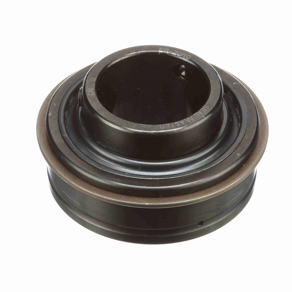 Sealmaster Mounted Insert Only Ball Bearing - 52100 Bearing Steel, Black Oxided - Setscrew Lock - ER-20RC