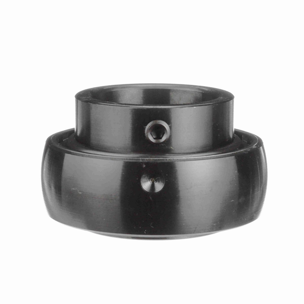 Sealmaster Mounted Insert Only Ball Bearing - 52100 Bearing Steel, Black Oxided - Setscrew Lock - 2-115C