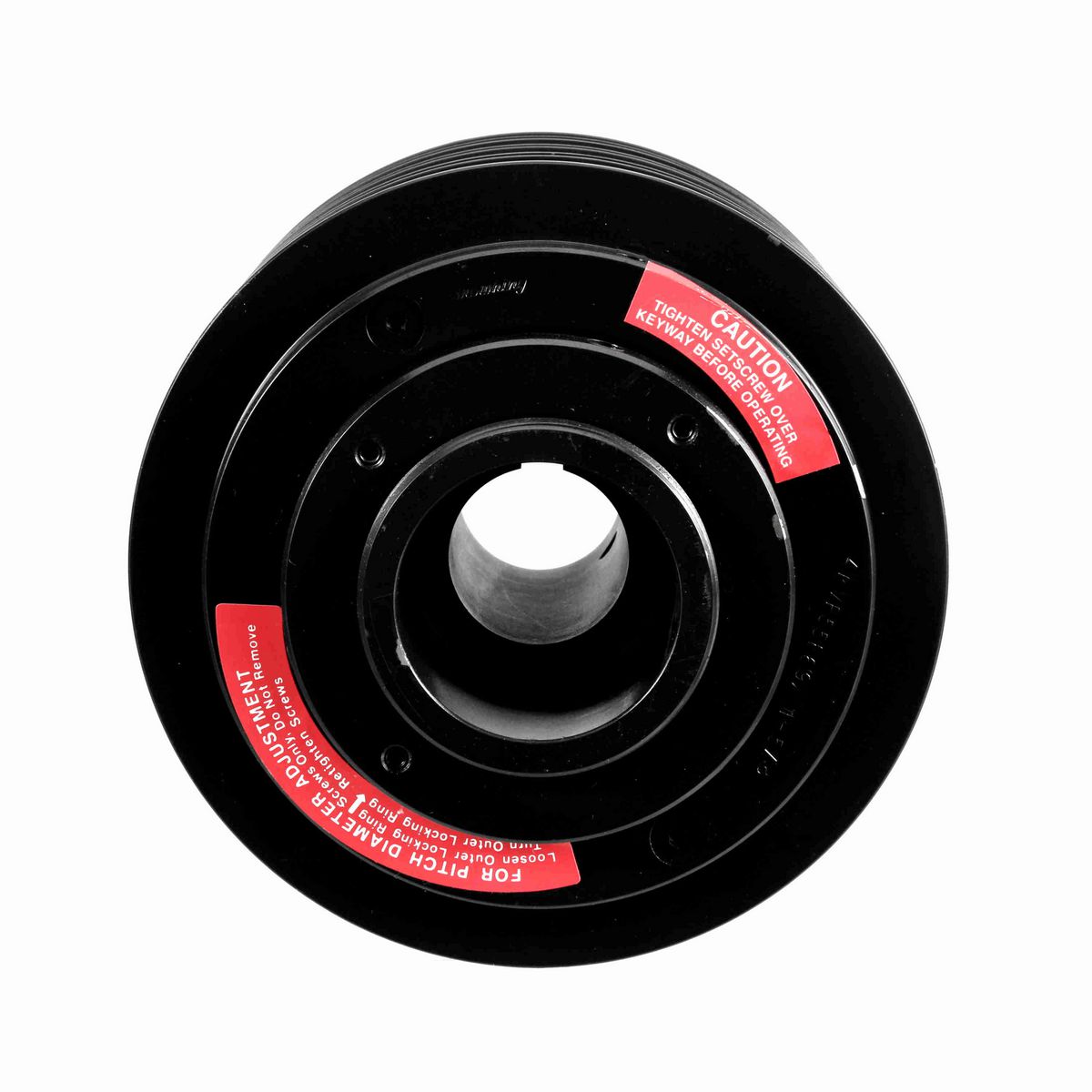 Browning 4 Groove Cast Iron Finished Bore Multiple Variable Pitch Sheave - 4MVP55B69X 1 5/8