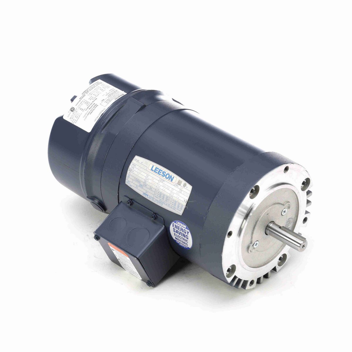 LEESON Brake Motor, 0.75 HP, 3 Ph, 60 Hz, 230/460 V, 1800 RPM, 56C Frame, DP - 114157.00
