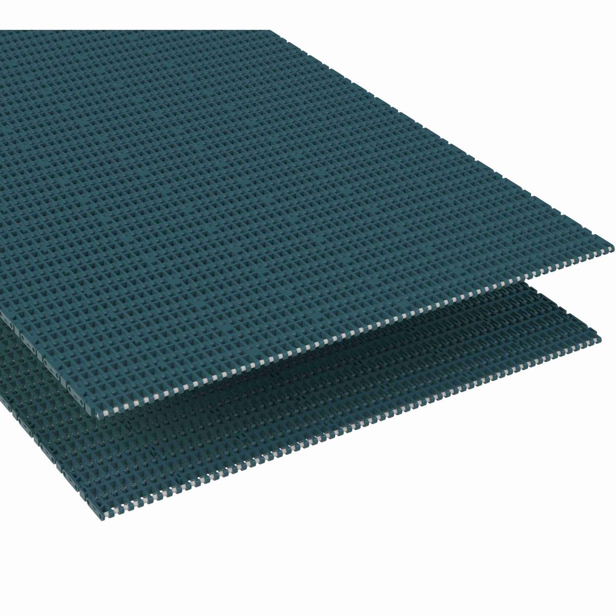 Rexnord 1000FG Straight Running Flush Grid, Material: Green Low Friction Acetal, Width: 595mm, Pitch: 1in - 817.40.16
