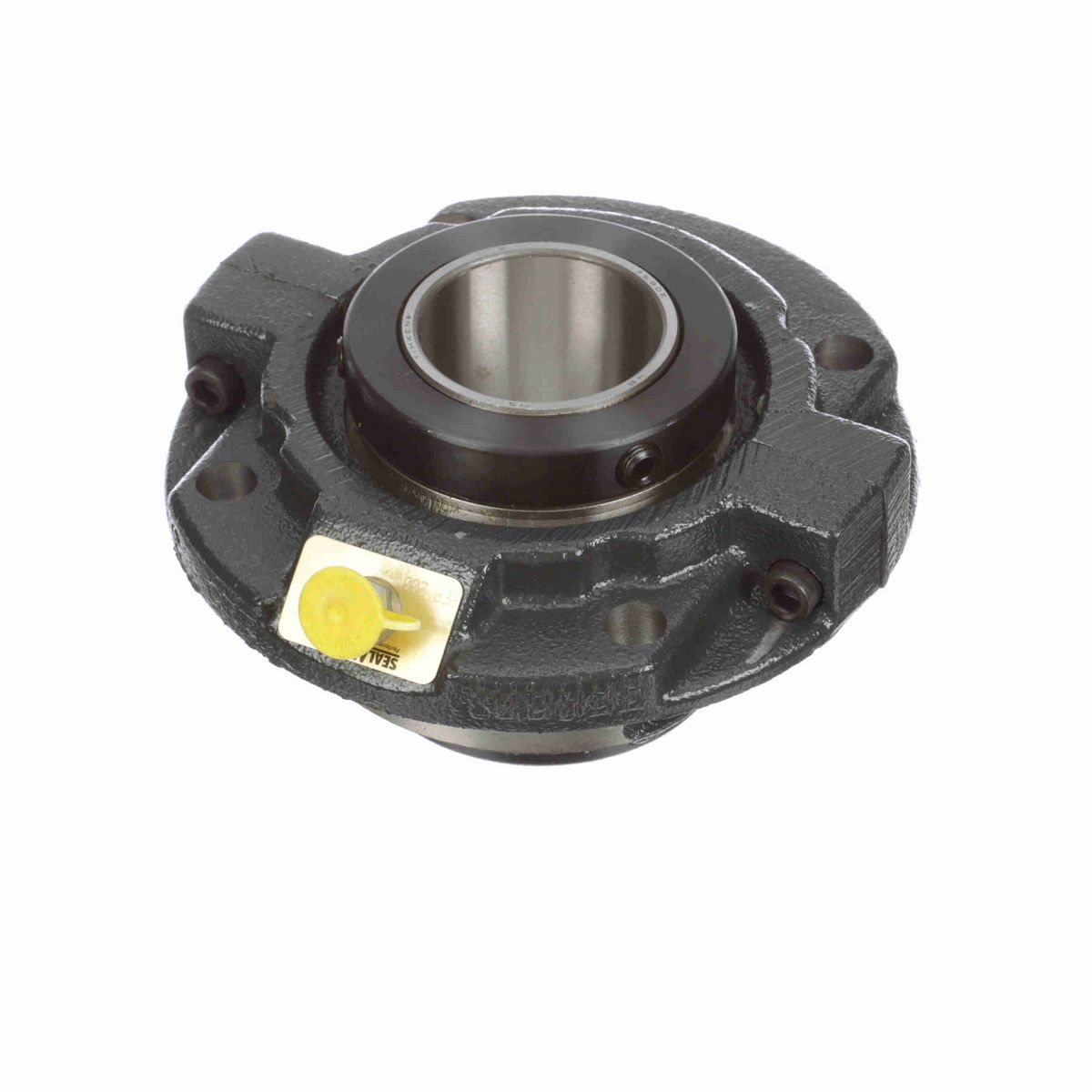 Sealmaster Mounted Cast Iron Piloted Flange Tapered Roller - 52100 Bearing Steel - Double Collar Mount Lock - RFP 200