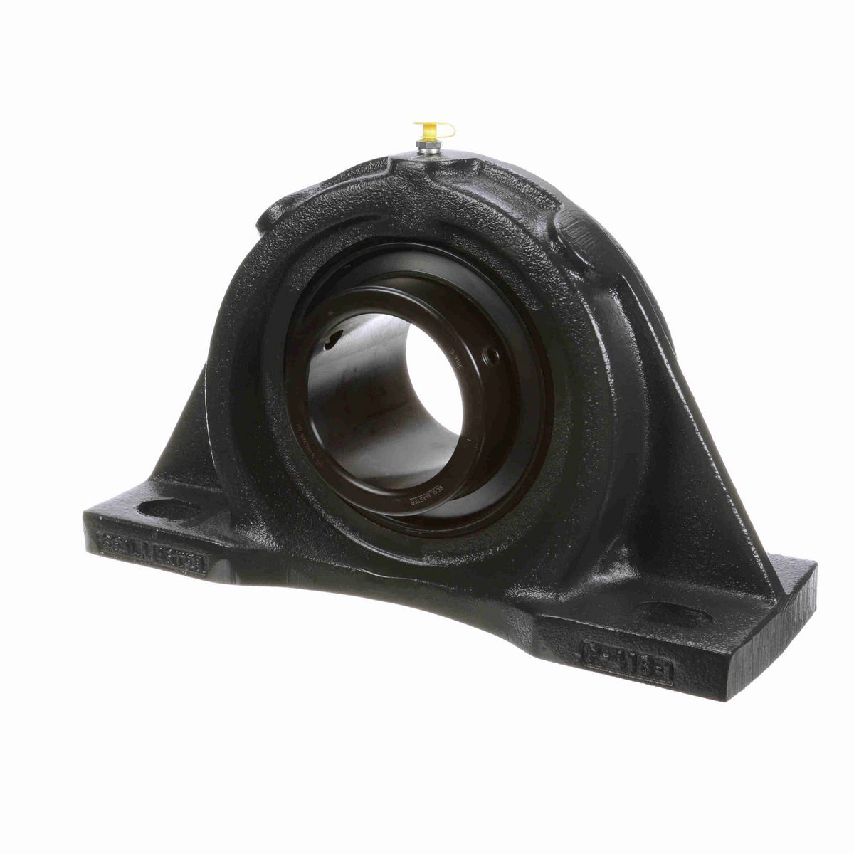 Sealmaster Mounted Cast Iron Four Bolt Pillow Block Ball Bearing - 52100 Bearing Steel, Black Oxided - Setscrew Lock - MFP-63C