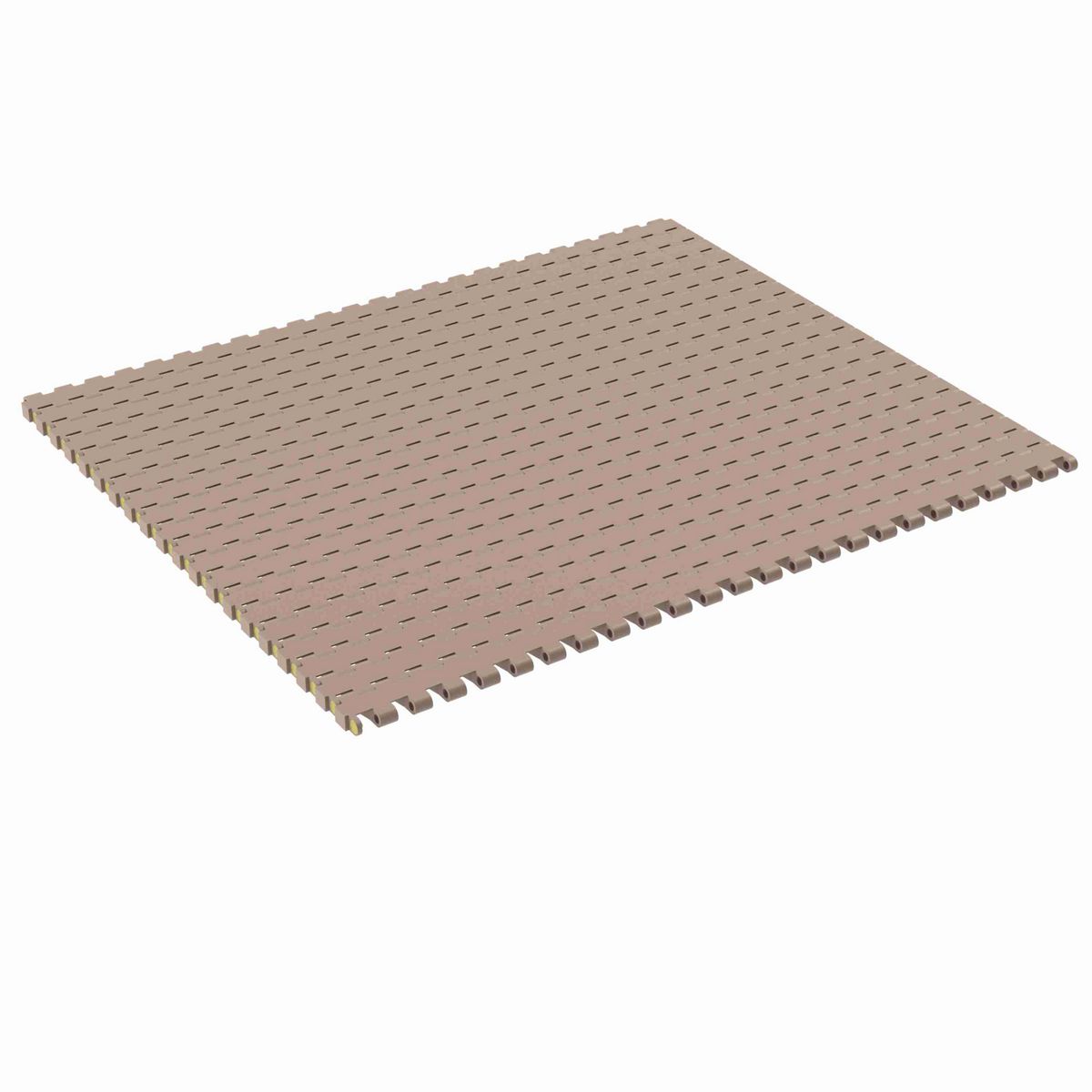 Rexnord 5935 Straight Running Solid Top, Material: Tan Low Friction, Width: 36in, Pitch: 0.75in - LF5935-36