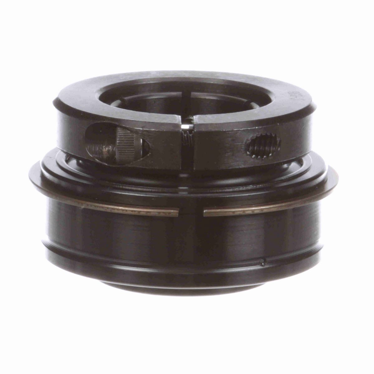Sealmaster Mounted Insert Only Ball Bearing - 52100 Bearing Steel, Black Oxided - Concentric Lock - ER-207TMC