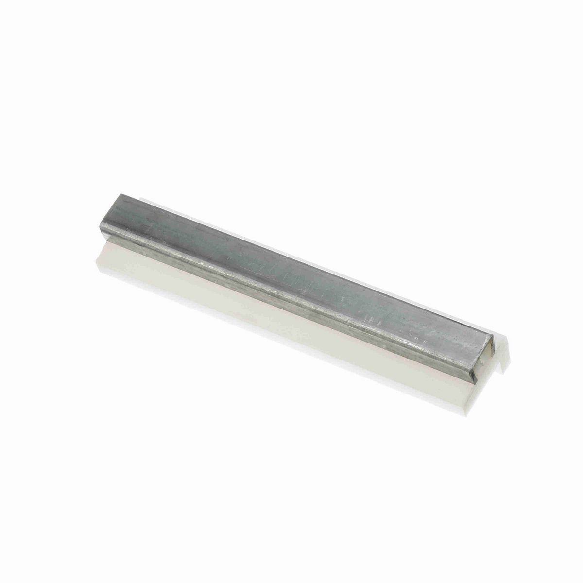 System Plast Modified Tee Guide Rail: 1.25"W X 1.21"H X 240"L White UHMW-PE - VG-GSLT-1.0X.38-20