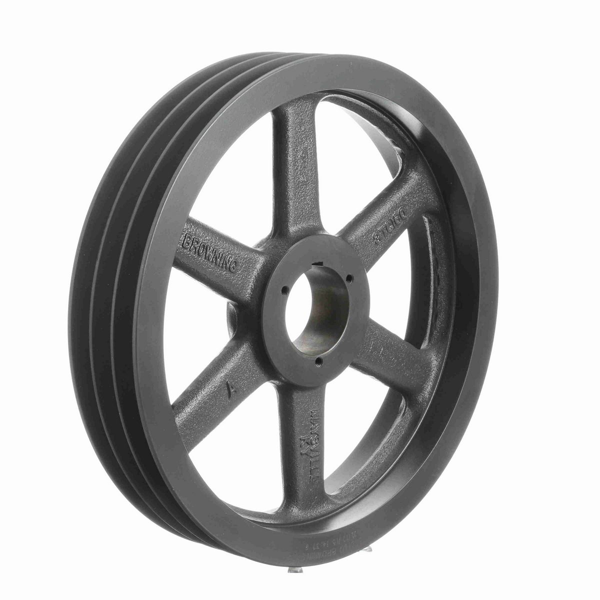 Browning 3 Groove Cast Iron Bushed Bore Multiple Sheave - 3TC160