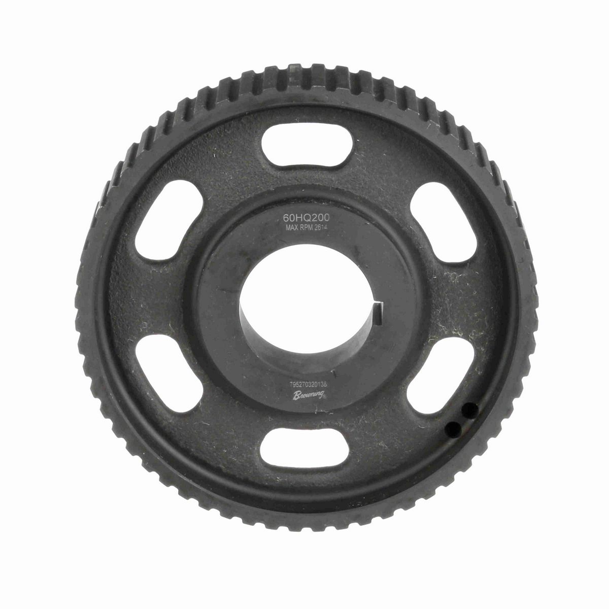 Browning Steel Bushed Bore Gearbelt Pulley - 60HQ200