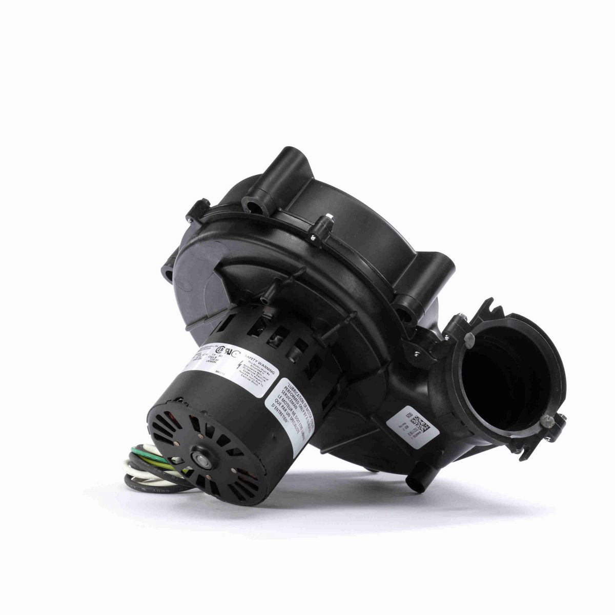 FASCO Round Outlet Shaded Pole OEM Replacement Draft Inducer Blower, 115 Volts, Flange: Yes - A189