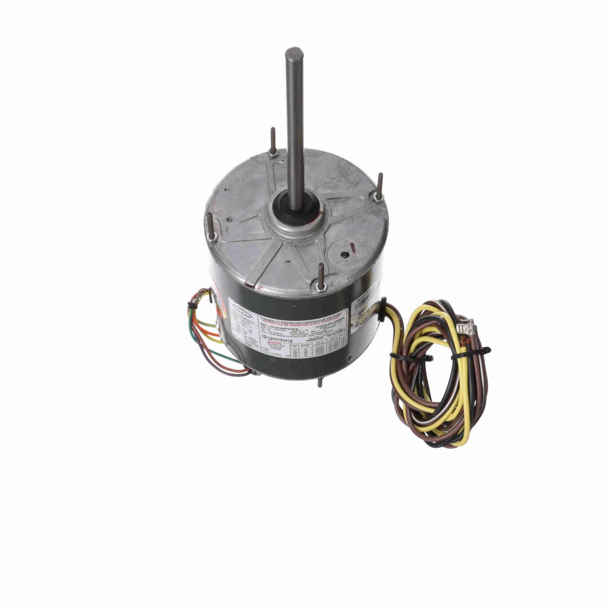 Genteq HEAT SHIELD® Condenser Fan Motor, 1/3-1/8 HP, 1 Ph, 60 Hz, 208-230 V, 825 RPM, 1 Speed, 48 Frame, CLOSEDAO - 3459HS