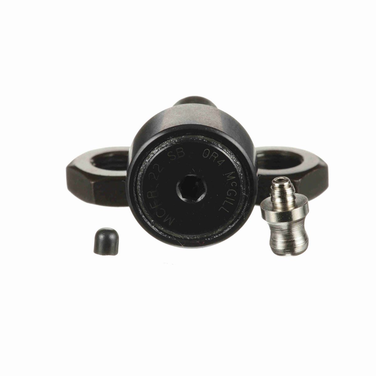 Опорный ролик с цапфой McGill CAMROL MCFR 22 SB, бочкообразный, с уплотнением, с шестигранным отверстием, метрический