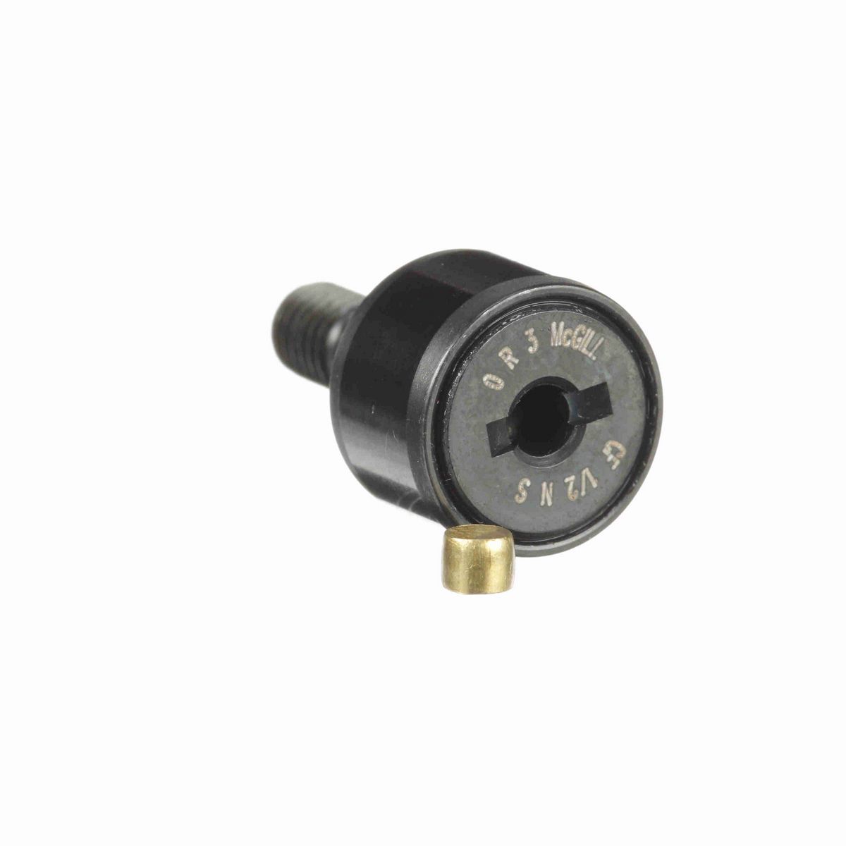 Опорный ролик с цапфой McGill CAMROL CF 1/2 N S, цилиндрический, с уплотнением, со шлицем под отвёртку, дюймовый