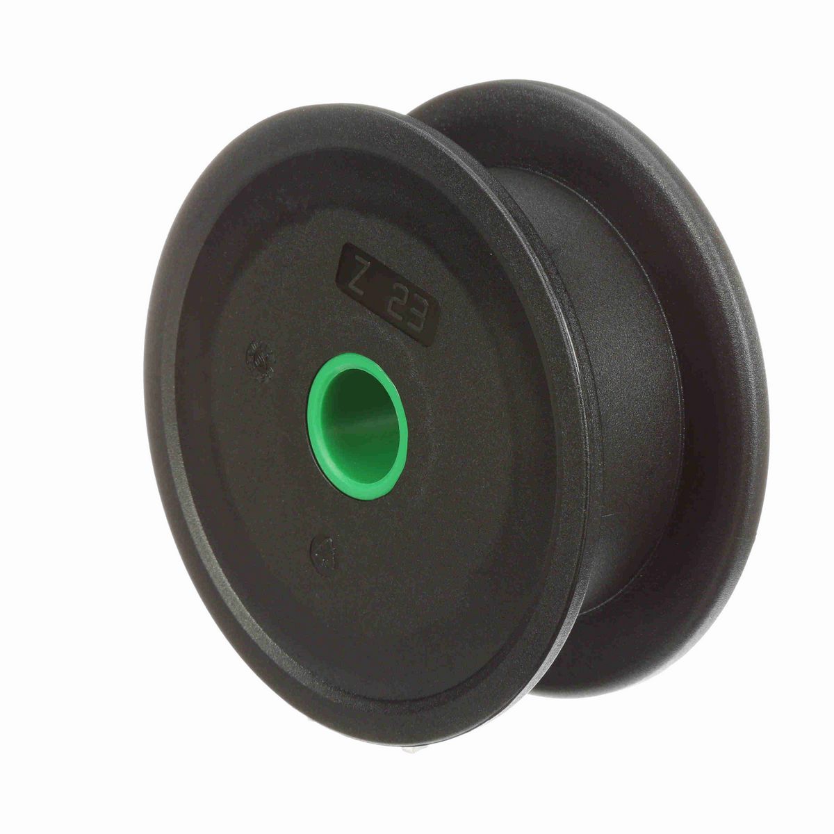 System Plast 820 Series Solid One Piece Molded Sprocket with 23 Teeth and a 1in Round Idler Bore - 820-23R1-WL