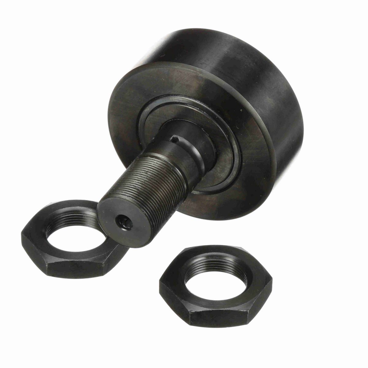 Опорный ролик с цапфой McGill CAMROL MCFD 90 B, бочкообразный, повышенной грузоподъемности, со щитком, с шестигранным отверстием, метрический