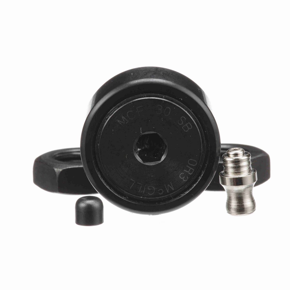 Опорный ролик с цапфой McGill CAMROL MCF 30 SB, бочкообразный, с уплотнением, с шестигранным отверстием, метрический