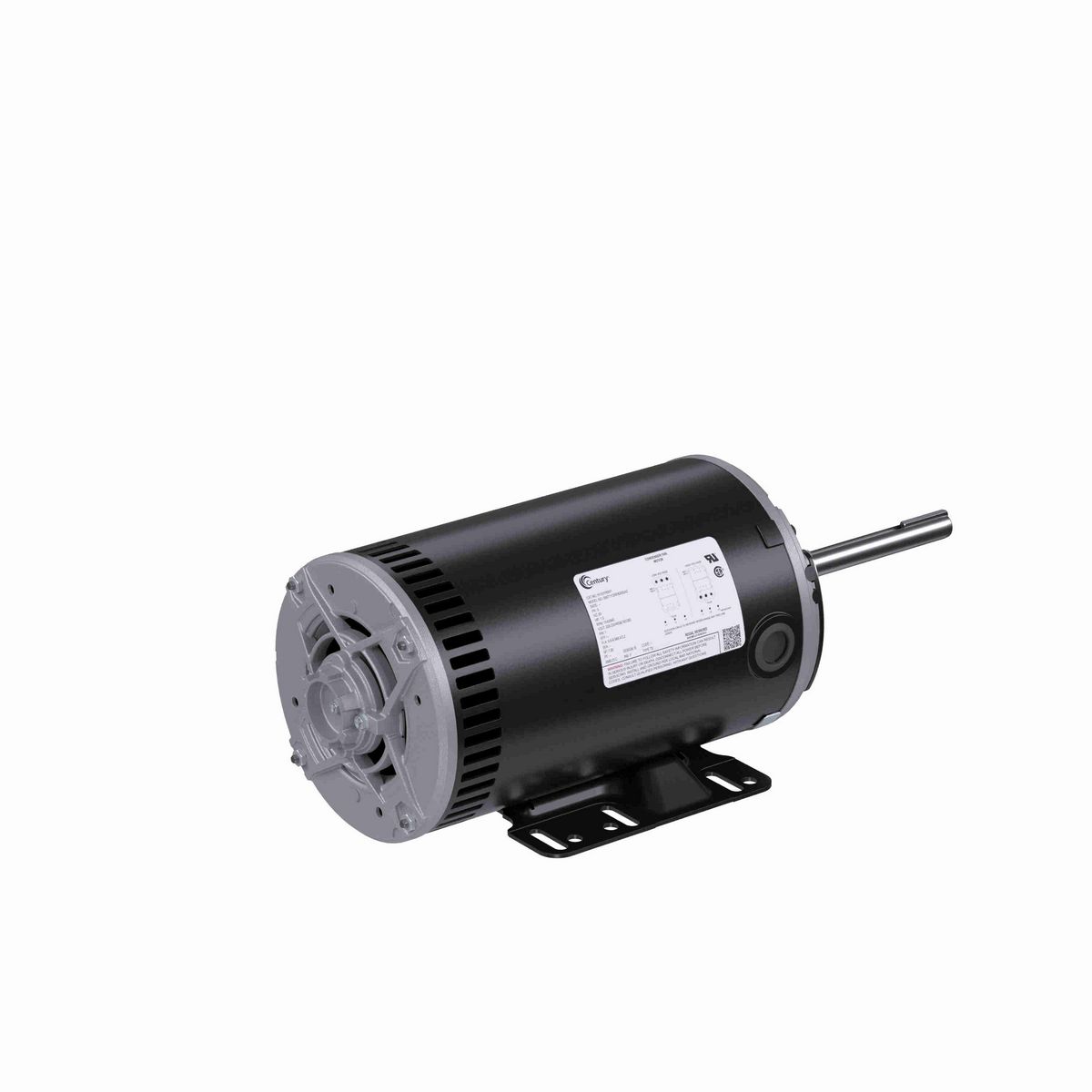 Century JuggerNaut® Condenser Fan Motor, 1.5 HP, 3 Ph, 60/50 Hz, 230/460&190/380 V, 56HZ Frame, OPAO - H1051RBV1