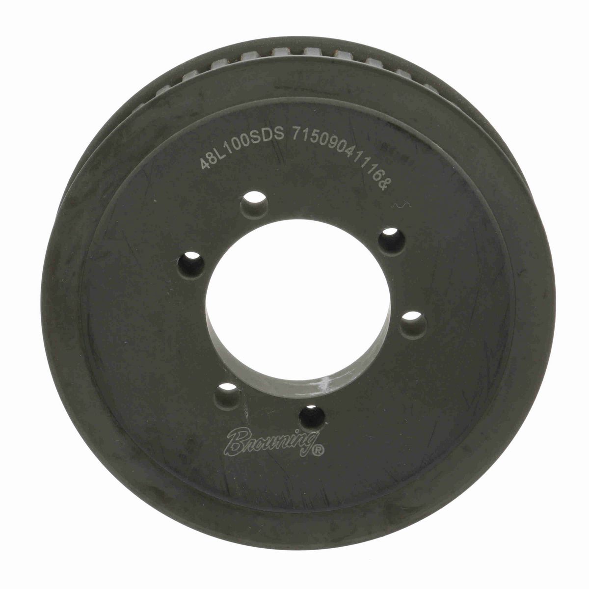 Browning Steel Bushed Bore Gearbelt Pulley - 48L100SDS