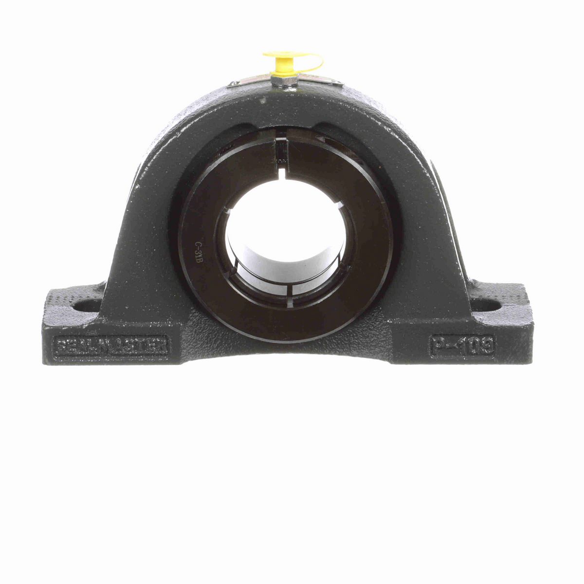 Sealmaster Mounted Cast Iron Two Bolt Low Base Pillow Block Ball Bearing - 52100 Bearing Steel, Black Oxided - Concentric Lock - NPL-31T