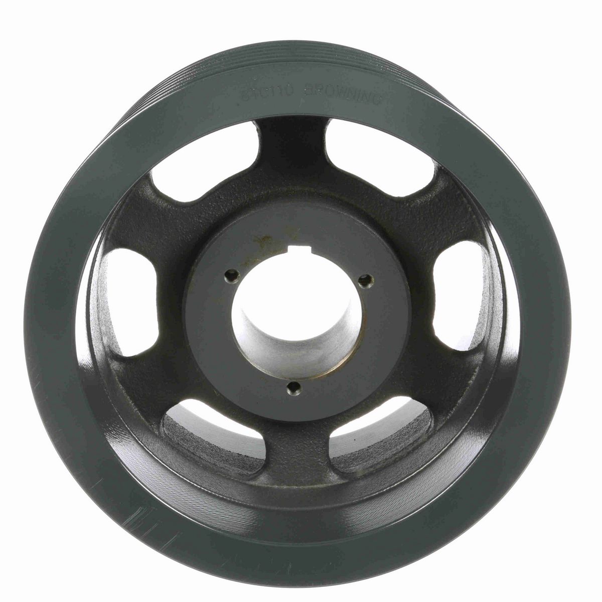 Browning 6 Groove Cast Iron Bushed Bore Multiple Sheave - 6TC110