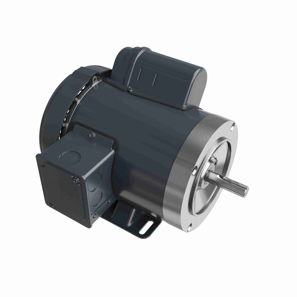 LEESON General Purpose Motor, 0.50 HP, 1 Ph, 60 Hz, 115/208-230 V, 3600 RPM, 56C Frame, TEFC - D311