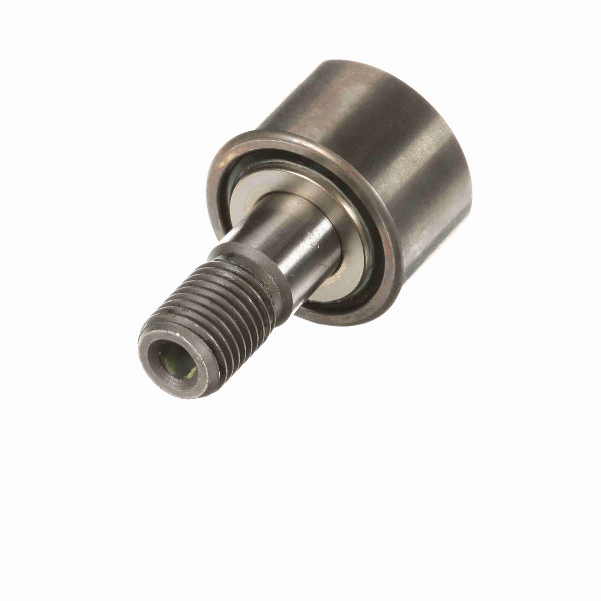 Опорный ролик с цапфой McGill CAMROL CF 1 SB CR, цилиндрический, из высокоуглеродистой нержавеющей стали, с уплотнением, с шестигранным отверстием