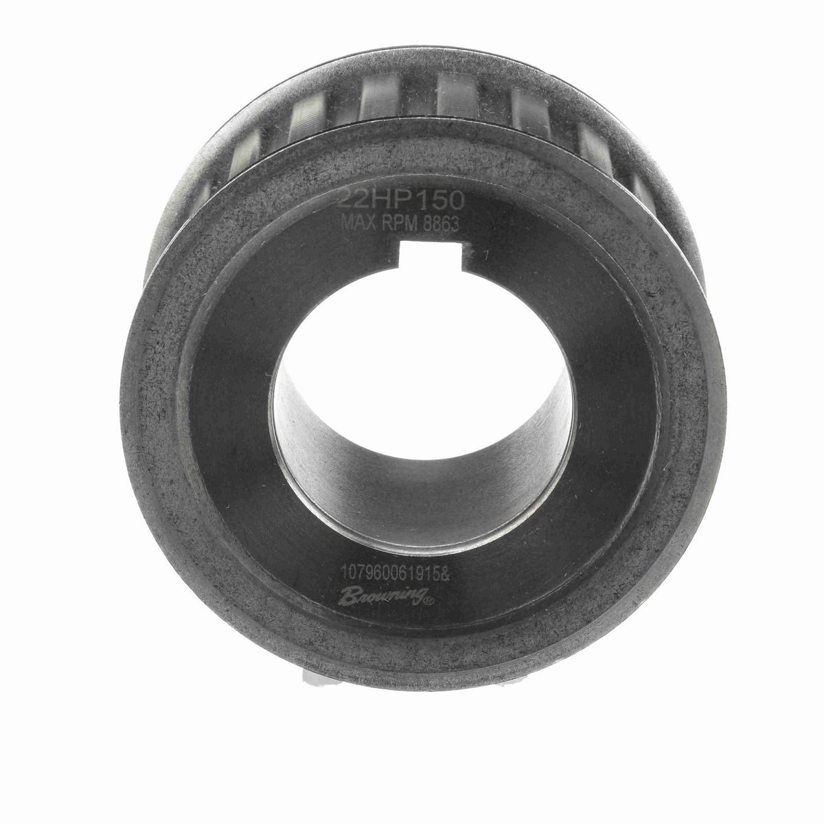 Browning Steel Bushed Bore Gearbelt Pulley - 22HP150
