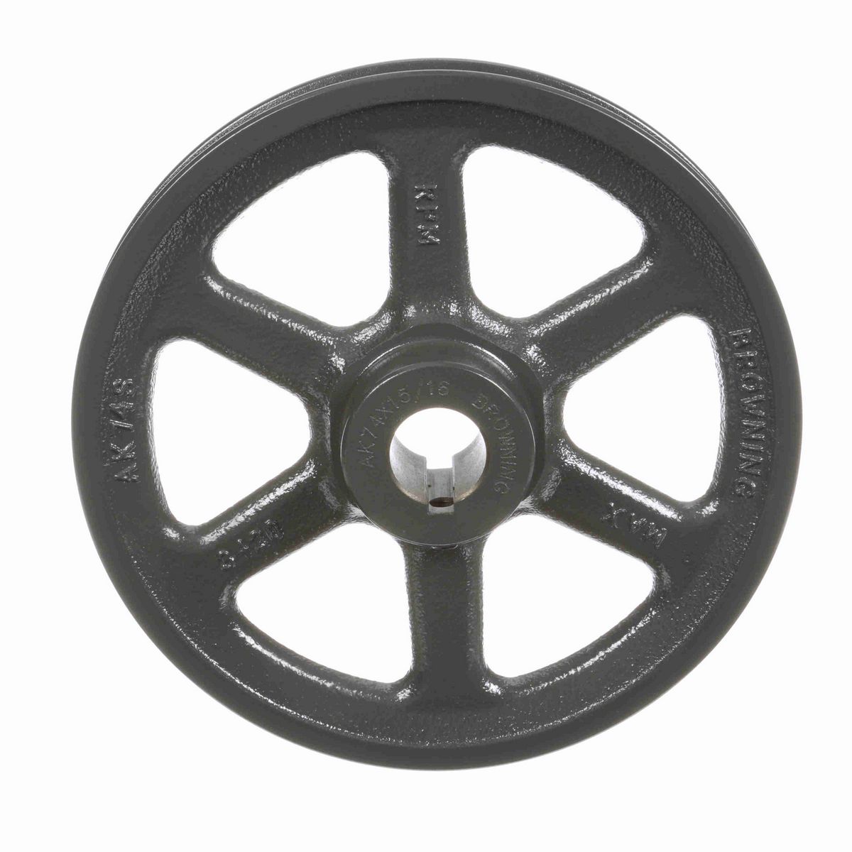 Browning 1 Groove Cast Iron FHP - Finished Bore Sheave - AK74X15/16