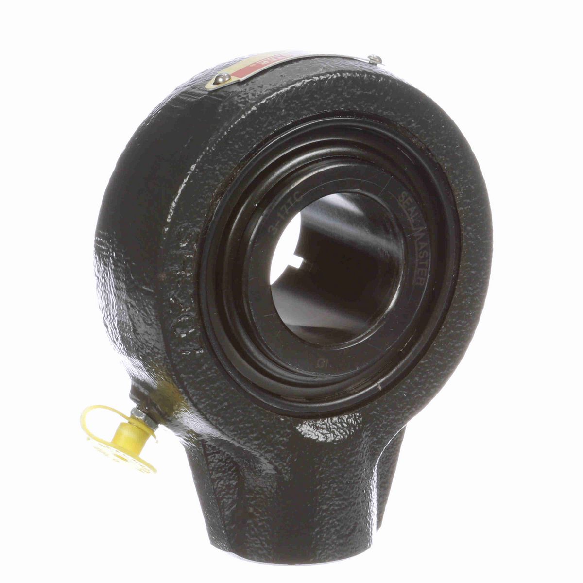 Sealmaster Mounted Cast Iron Hanger Unit Ball Bearing - 52100 Bearing Steel, Black Oxided - Concentric Lock - SEHB-23TC