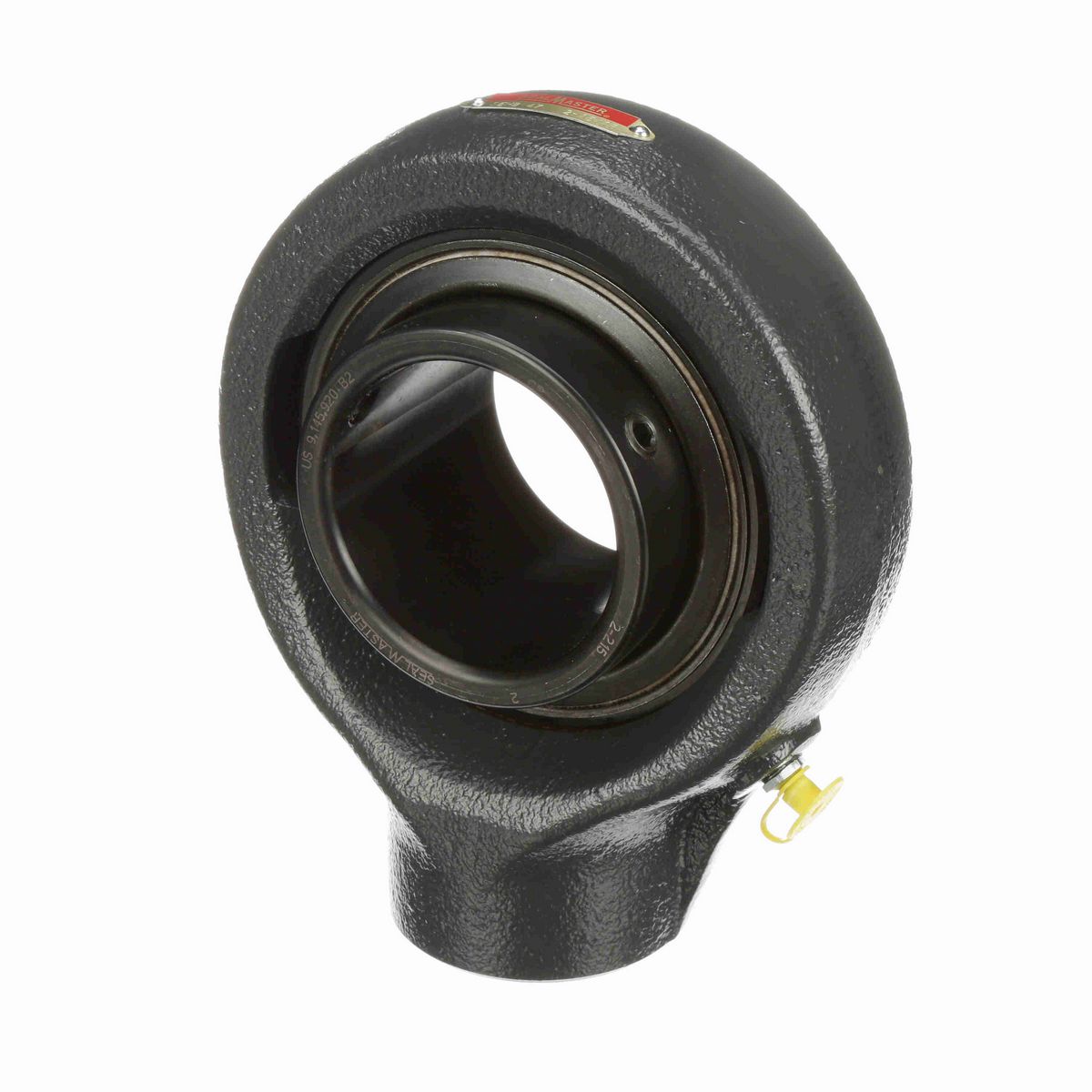 Sealmaster Mounted Cast Iron Hanger Unit Ball Bearing - 52100 Bearing Steel, Black Oxided - Setscrew Lock - SEHB-47