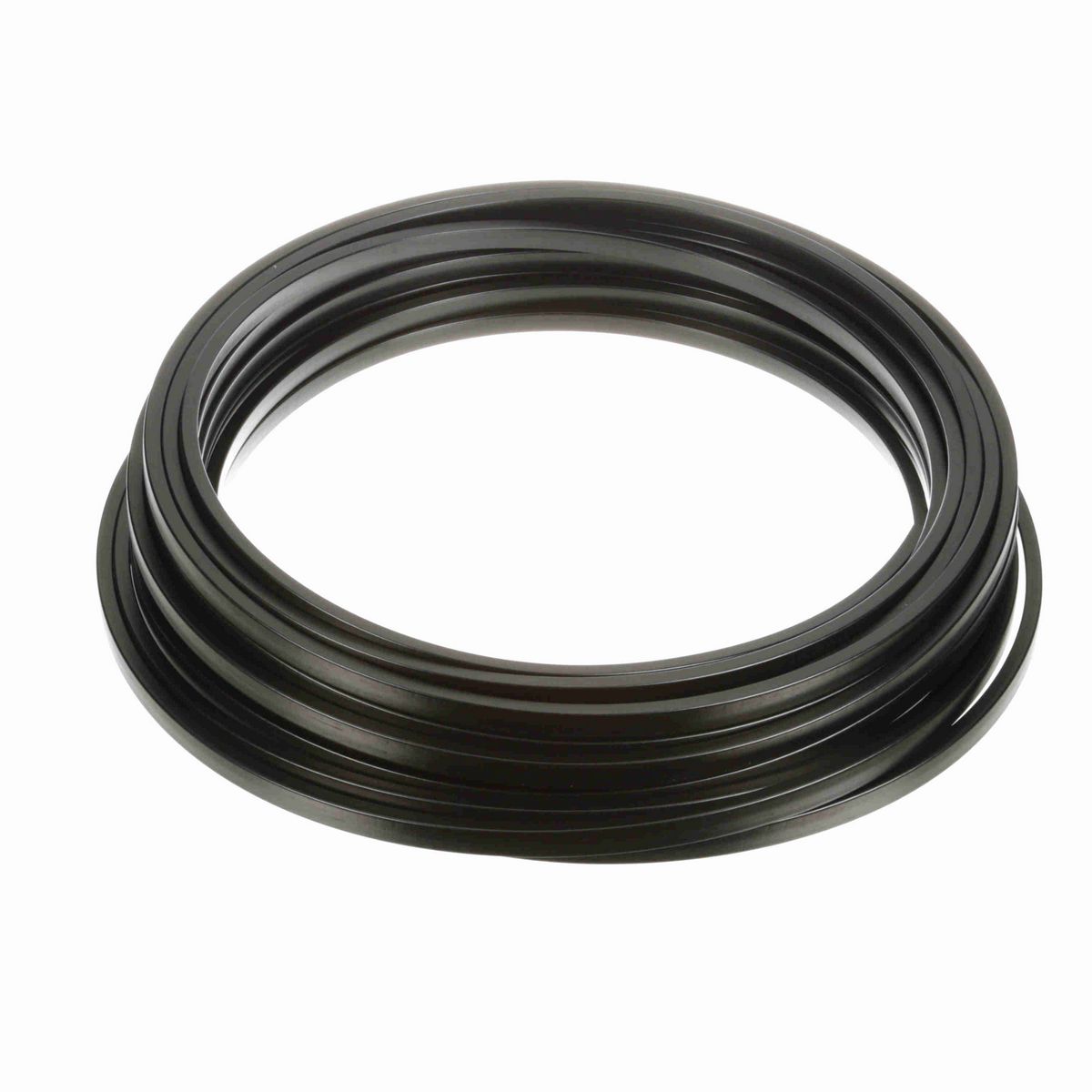 System Plast Bar Cap: 0.43"W X 0.75"H X 1200"L Black Nolu-SD - AA1900733