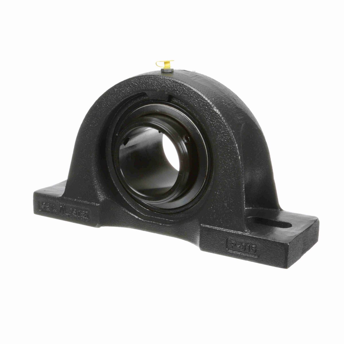 Sealmaster Mounted Cast Iron Two Bolt Pillow Block Ball Bearing - 52100 Bearing Steel, Black Oxided - Double Setscrew Lock - MPD-55